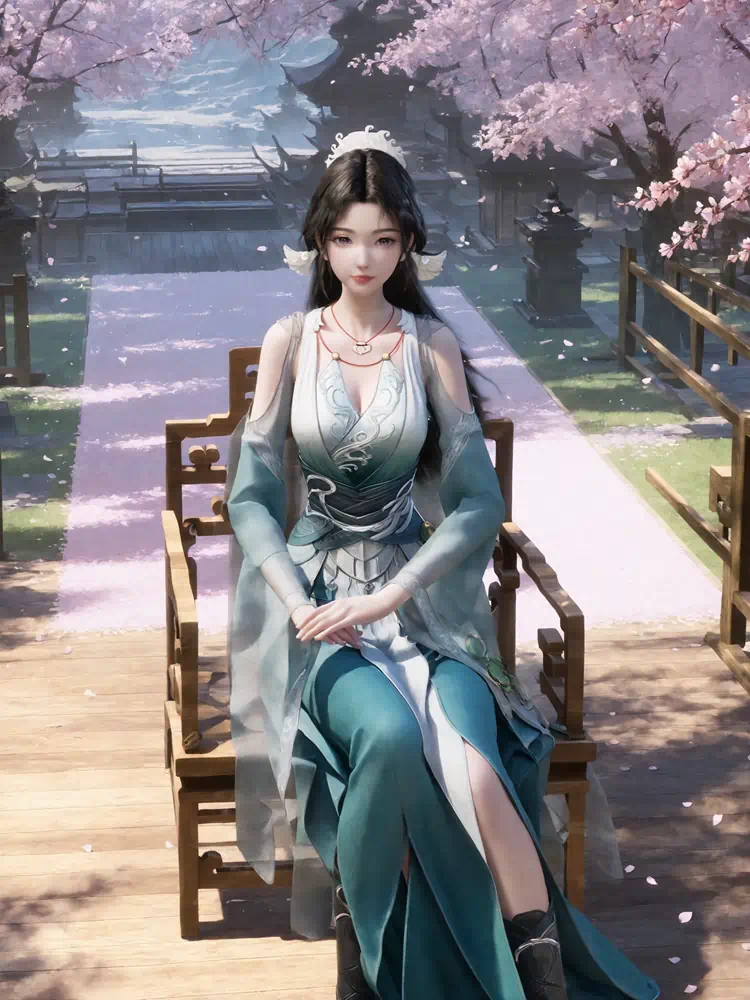 凡人修仙传动画宋玉高清图片壁纸素材AI绘画图集,AI国漫女神系列-诺瓦小站